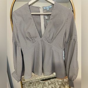 Women’s v-neck blouse